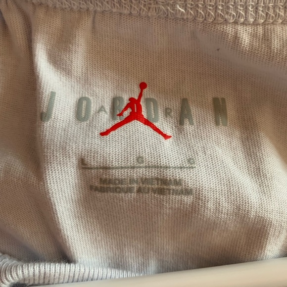 NIKE JORDAN Women’s Grey/Violet Tank Top Shirt Sz Large - Picture 6 of 6